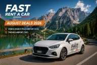 Offerte Noleggio Auto Agosto 2026 – I Migliori Prezzi presso gli Aeroporti di Venezia Marco Polo e Treviso