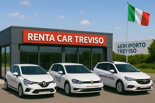 Location de voiture Aéroport de Trévise – Rapide et Facile