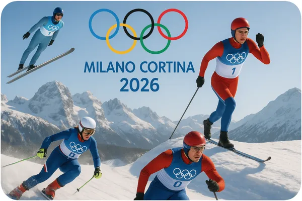 Service de location de voitures pour se rendre rapidement et confortablement aux Jeux Olympiques d’Hiver 2026 de Milan-Cortina.