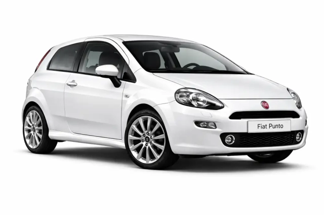 Noleggio auto Fiat Punto 2 porte. a Venezia